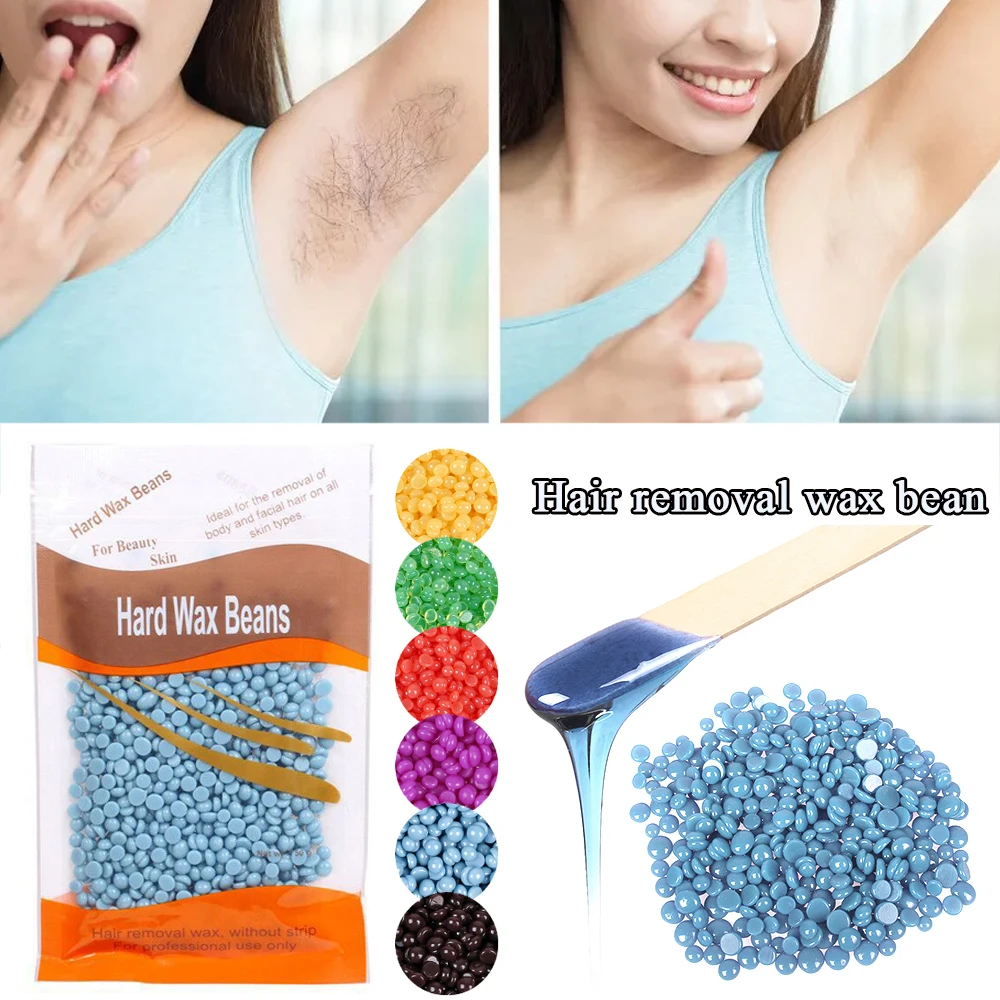 50g/bag Depilation Wax Hard Wax Beads For Hair Removal Disposable Depilatory Wax Beads Painless Beauty Skin Care Supplies