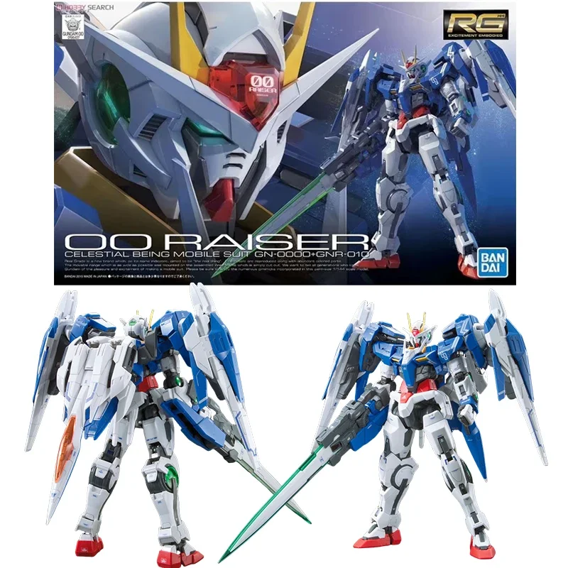 

Bandai RG 18 1/144 OO Raiser до подъемного крыла укрепляет модуль подарки