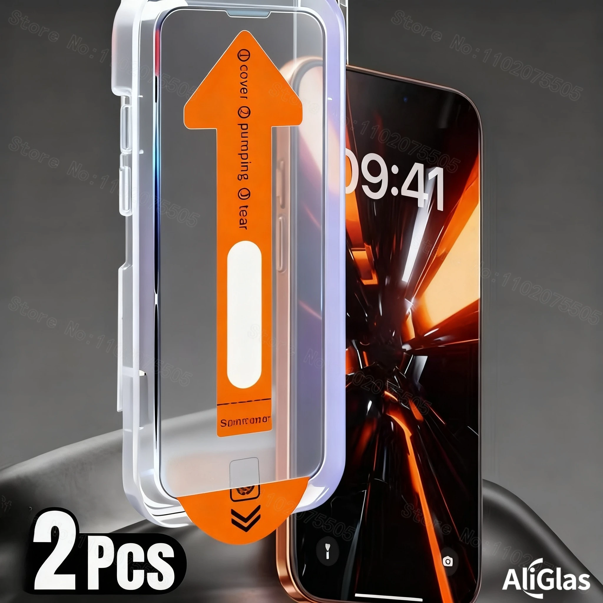 8K Super Clear Tempered Glass Screen Protectors for iPhone 17/17 Pro/17 Pro Max/17 Air/16/16 Pro/16 Plus, 16 Pro Max, High Clear