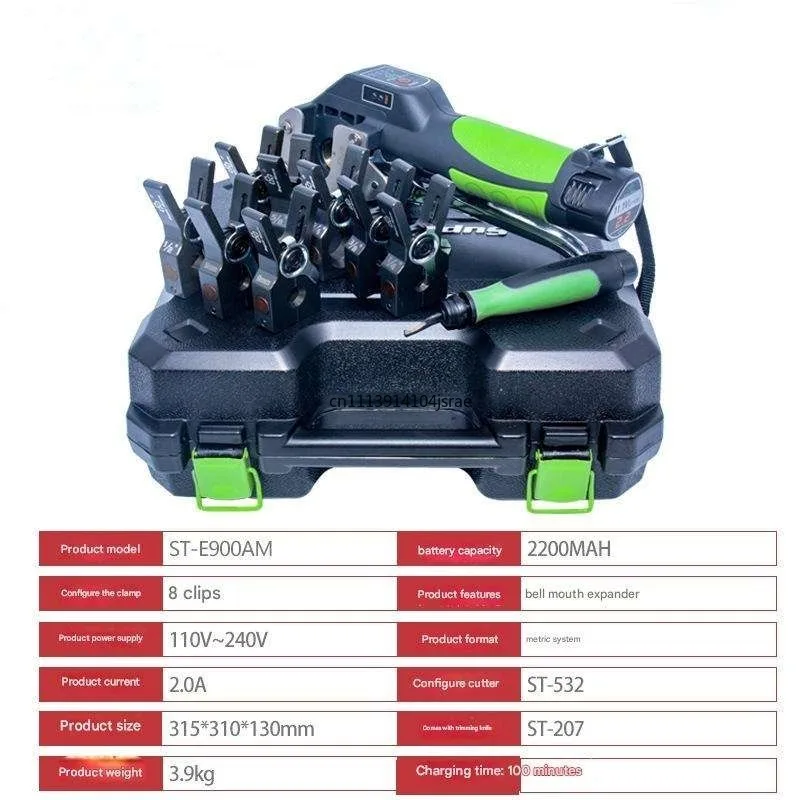 Electric Copper Tube Flaring Tool Kit Air‑Conditioning Refrigeration Flare Set Auxiliary Machine Maintenance Tool