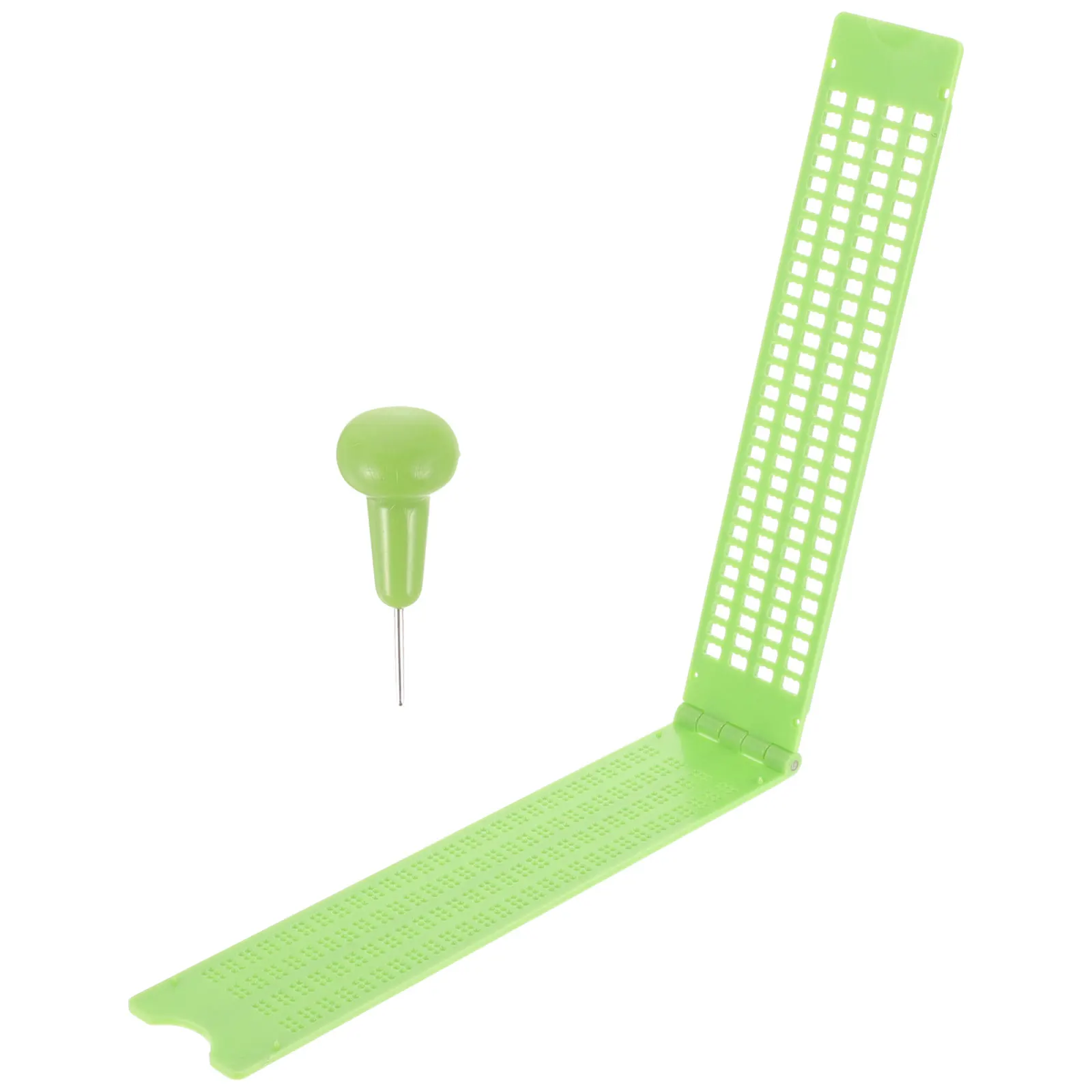 

Plastic Braille Writing Fingerboard 28 Durable Portable Stylus Kit Tools Personal Care Accessories