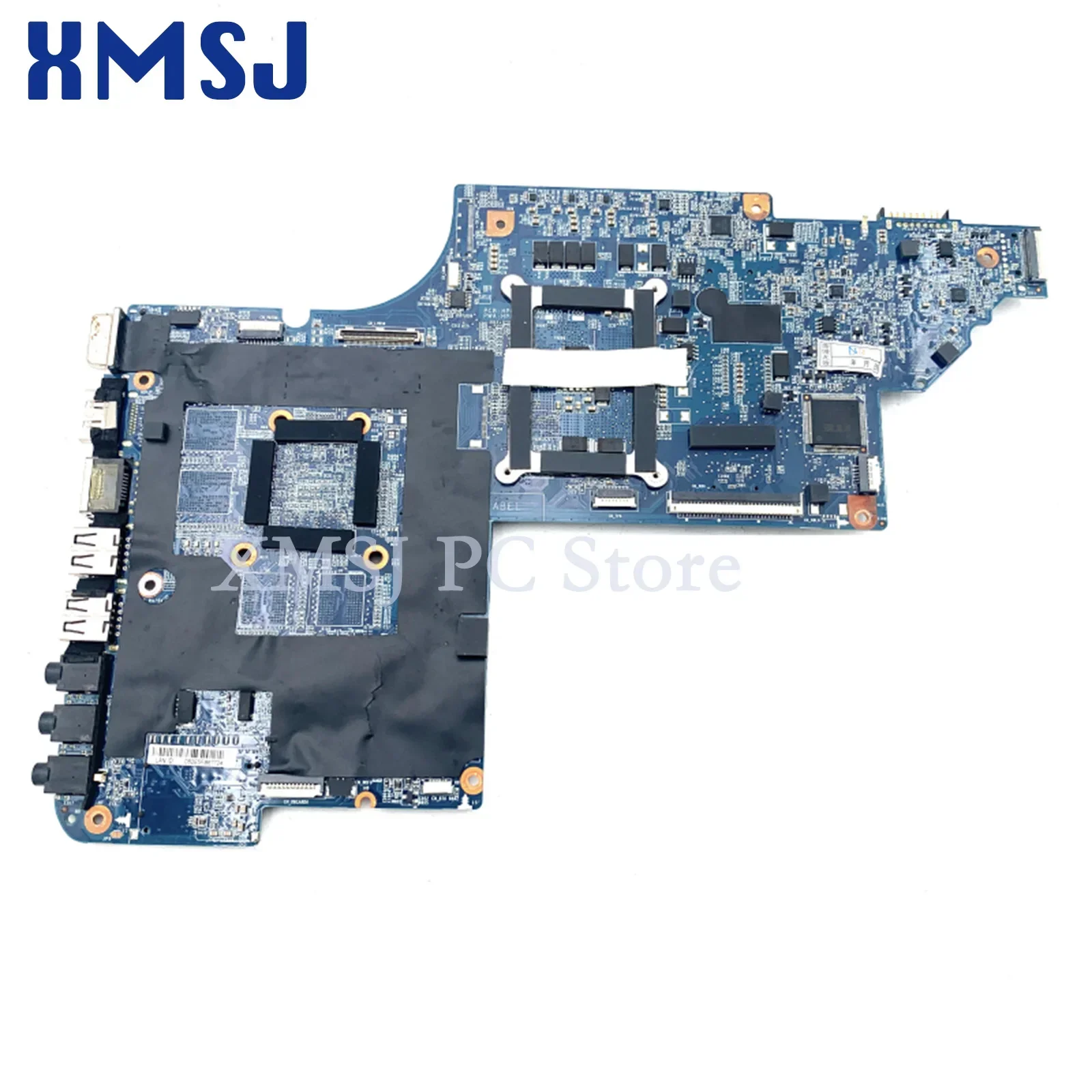 XMSJ For HP Pavilion DV7 DV7-6000 Laptop Motherboard 665993-001 HM65 GMA HD3000 DDR3 Main Board Full Test