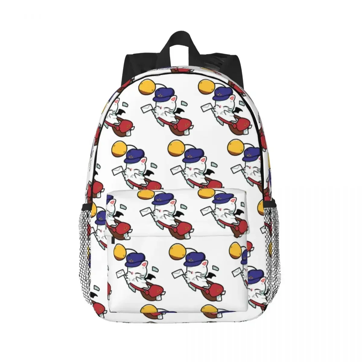 

FF Delivery Moogle - Final Fantasy Рюкзаки Подростковая сумка для книг Детские школьные сумки с героями мультфильмов Рюкзак Сумка на плечо большой вместимости