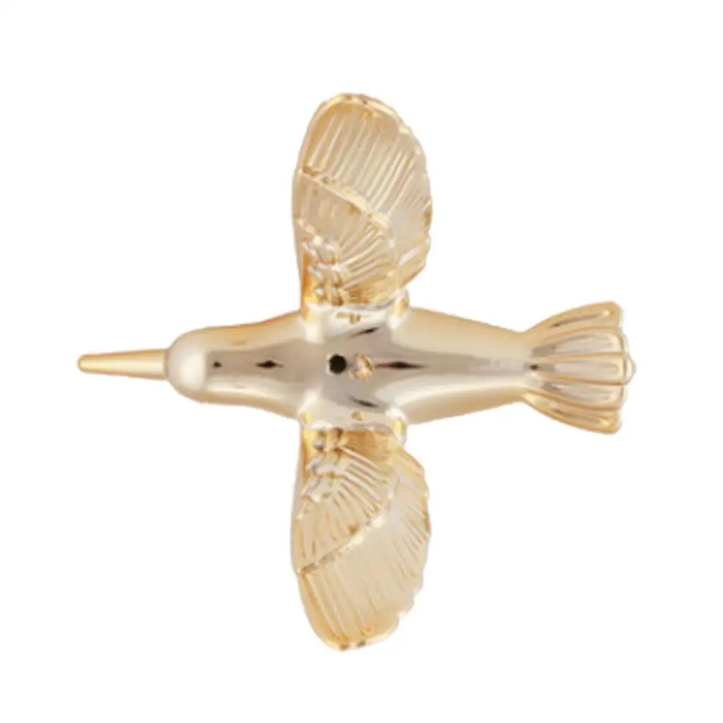 Small Resin Hanging Bird Ornament Decorative Hummingbird Wall Art for Interior House and Room Accessories
