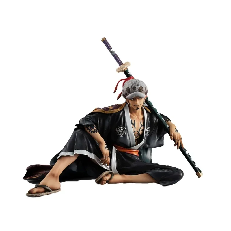 В наличии оригинальный MegaHouse портрет пиратов воинов Alliance TRAFALGAR LAW 17 см анимационная модель персонажа игрушка праздничные подарки