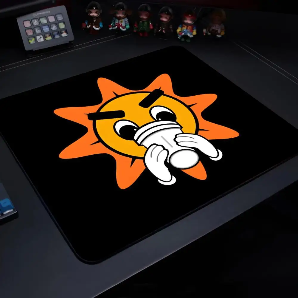 G-GLO G-GANG Rapper Logo Mouse Pad Gaming Laptops Keyboard Mat Deskmat Pc Accessories Desk Protector Mousepad Gamer Mats Anime M