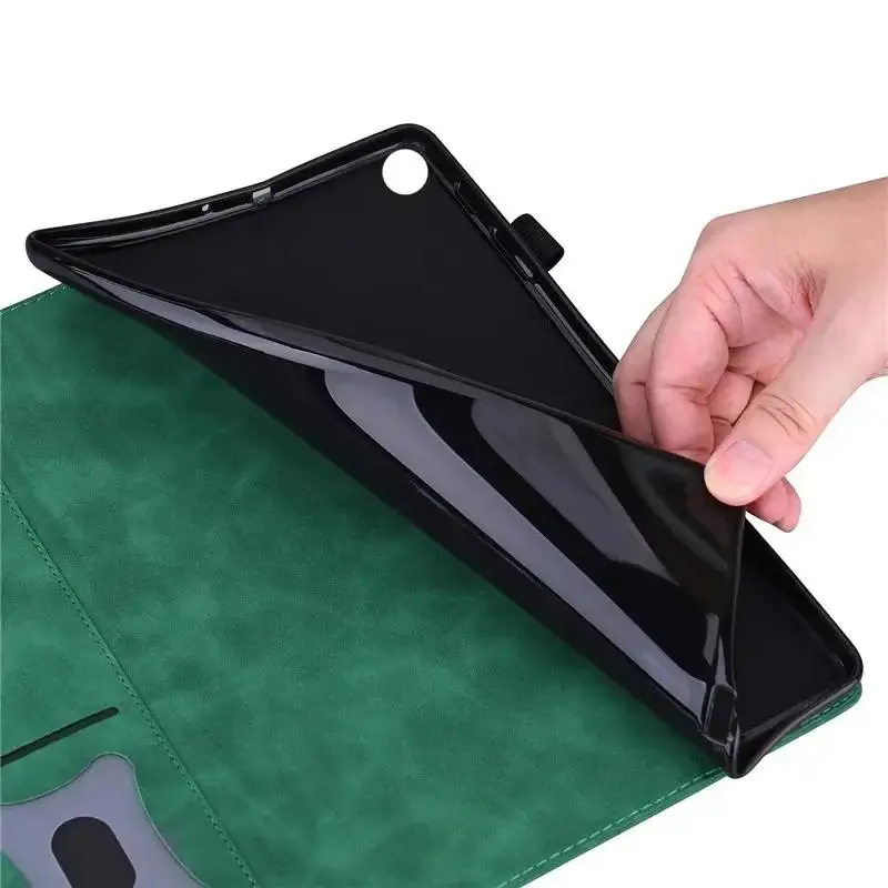 Shockproof PU Leather Tablet Case for Lenovo Tab K11 Plus 2024 TB352FU TB352XU 11.45 inch with Card Slot Stand Case 6