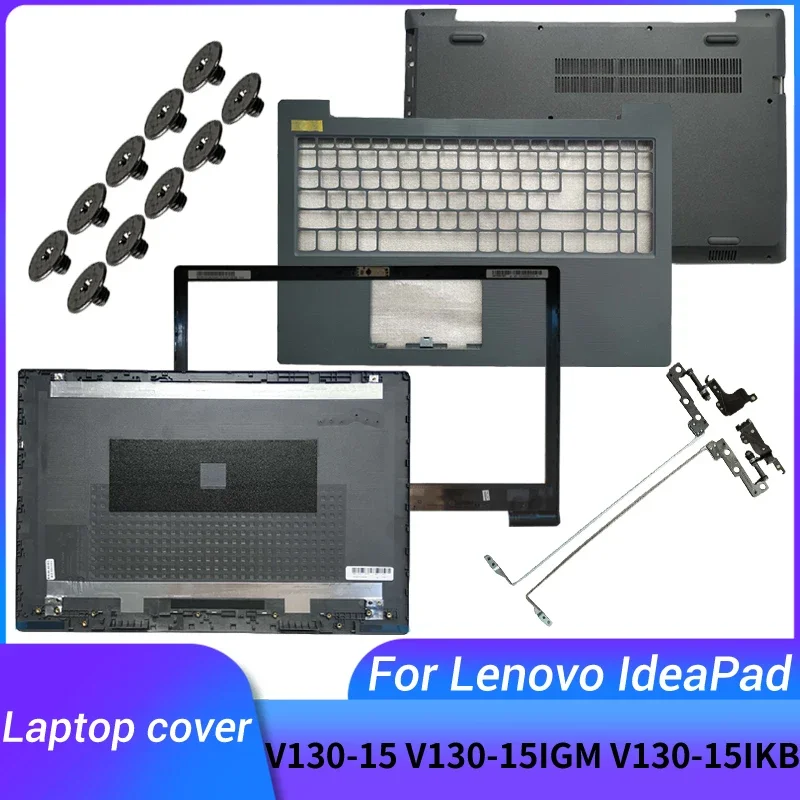 NOWOŚĆ DLA LENOVO V130-15 V130-15IGM V130-15IKB tylna pokrywa LCD laptopa 5CB0R28213/przednia ramka/górna część podpórki pod nadgarstki/dolna obudowa