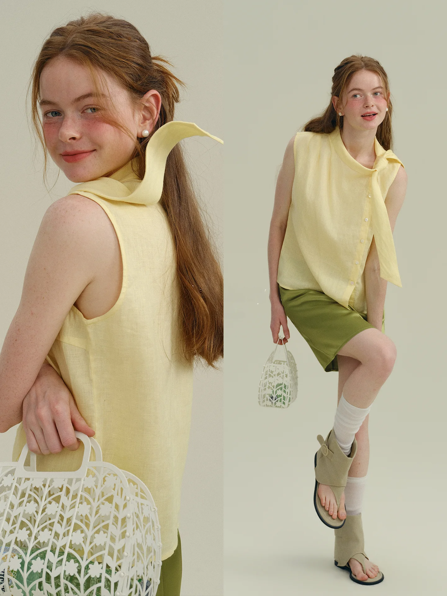 

Льняная рубашка Rina Berry с воротником на пуговицах, без рукавов, летняя, свободного кроя, для делового повседневного стиля, дышащая, комфортная, женская