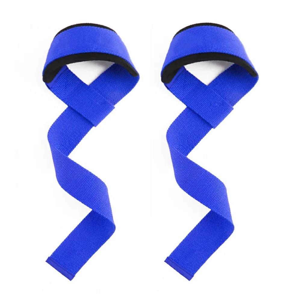 Adjustable Weightlifting Wrist Straps Non-slip Added Friction Wrist Support Straps Padded Comfortable Sports Grip Band