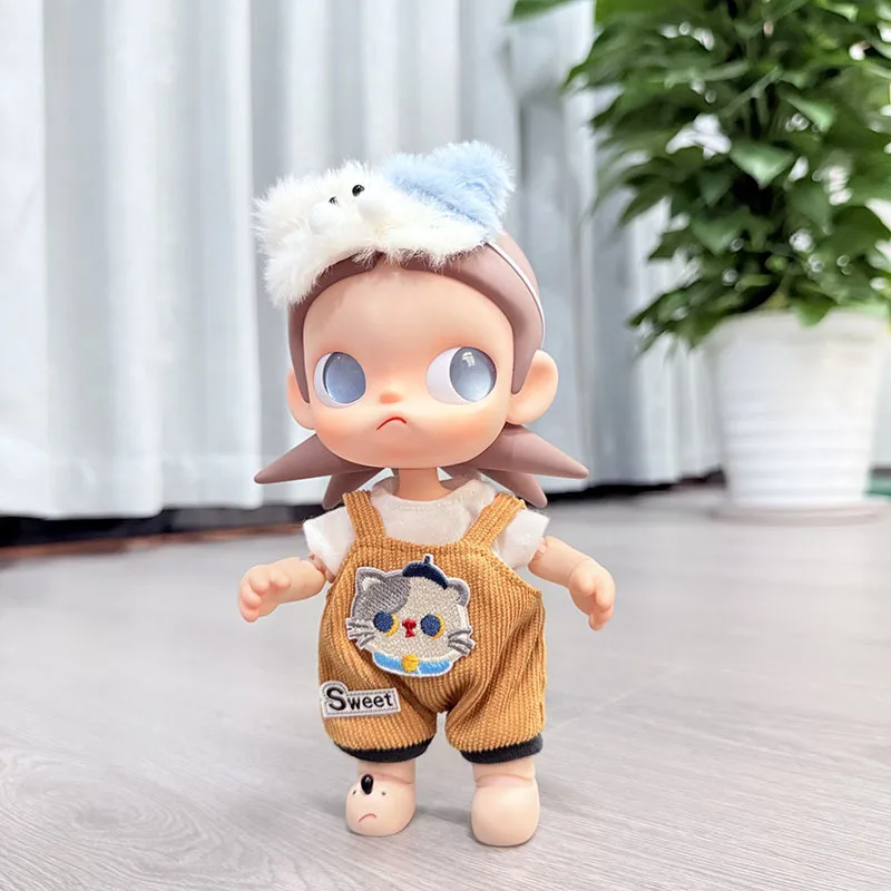 Zsiga Bjd 1/8 20cm 人形服衣装セットトレンディなミックスマッチコスチューム Tシャツ帽子帽子アクセサリー付き子供用ギフト