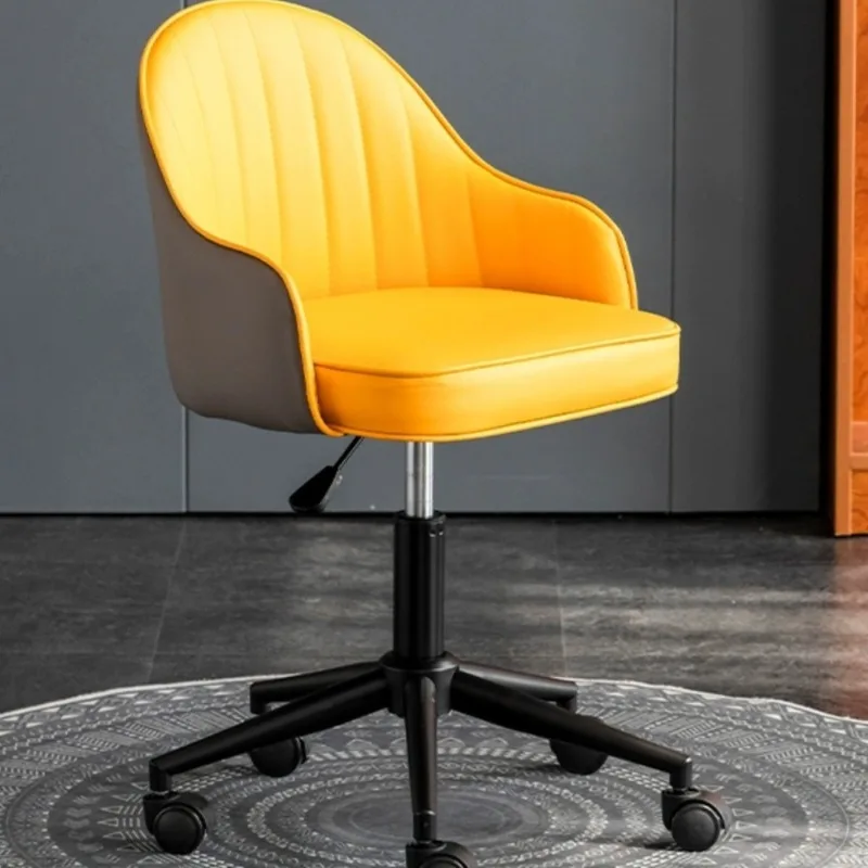 

Легкий роскошный стул Компьютерный стул Офисный стул Учебная спинка Сиденье для стола Обучающий вращающийся стул с подъемником