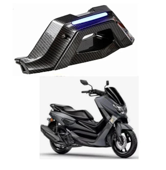 Motorcycle accessories backrest new Nmax 155 transformer small backrest with light new 155 125 2020 2021