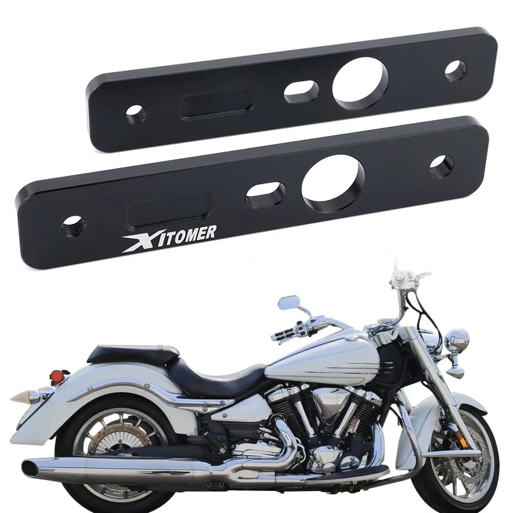 

For Yamaha XV19C XV 1900 C Raider / S /SCL 2006-2017 Motorcycle Forward Control Footrest Extensions Pegs Footpegs Adjustable Set