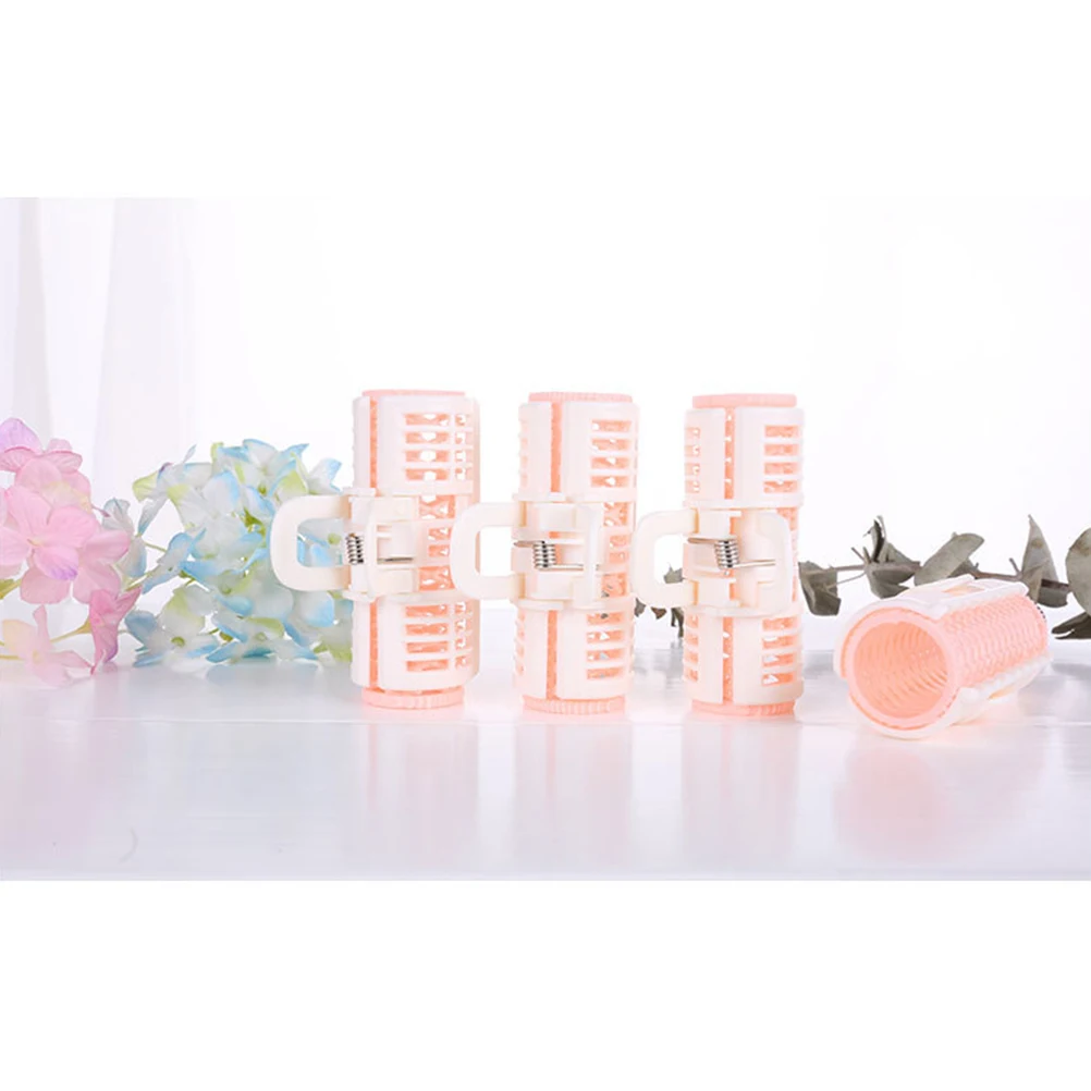 

8pcs Hair Curlers Automatic Styling Tools Lightweight ABS Women Rollers Volume Curls Salon Use Non Damaging Soft Design