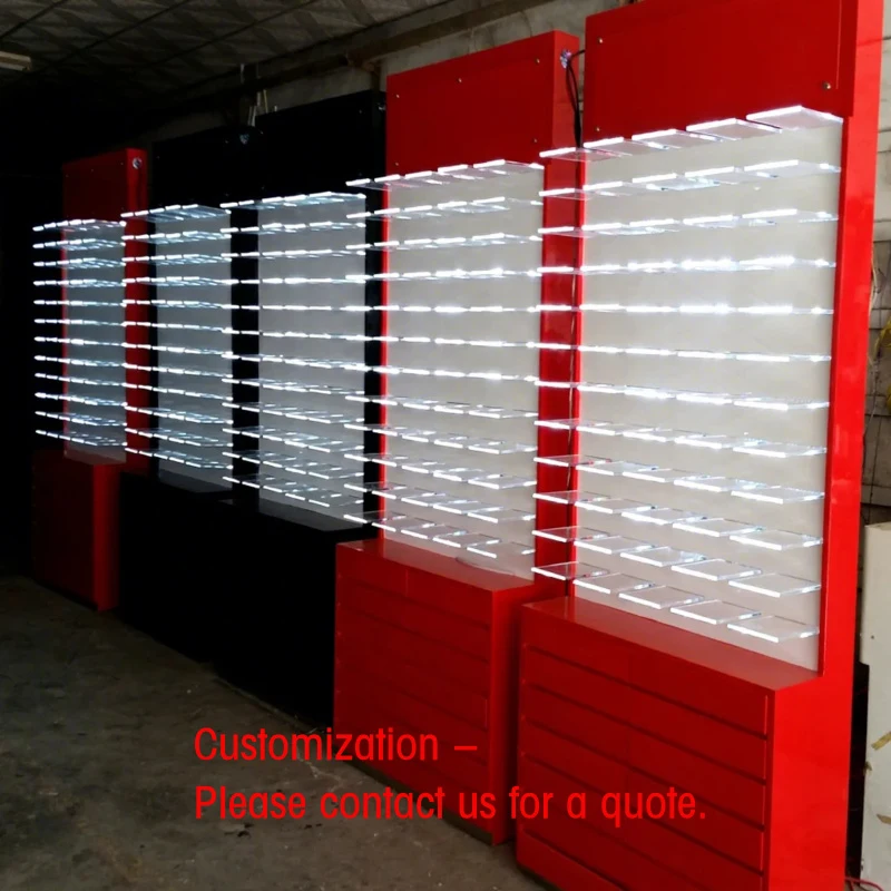 custom.Optical Shop Furniture Modern Eyewear Display Stand Sunglass Showcase Optical Display Cabinets