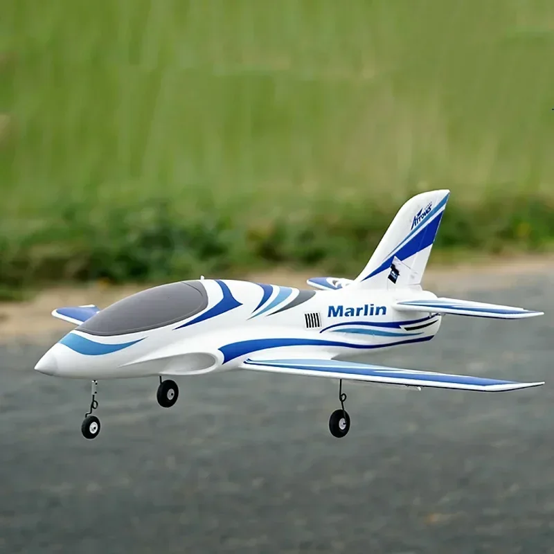 Modèle d'avion électrique Marlin pour novices, avion solitaire à distance, cadeaux de jouets de sport de Roi ation, entrée de chute de degré, ailes de partenaires, 64mm