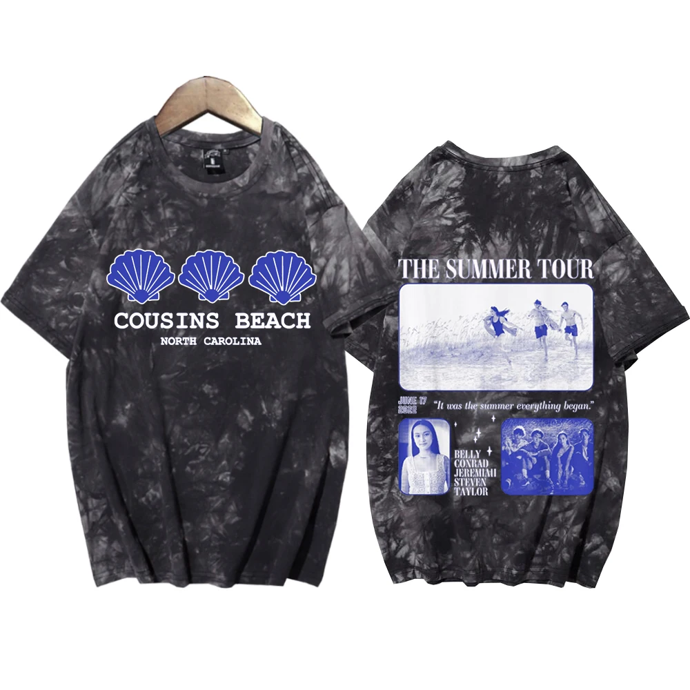 

The Summer I Turned Pretty Season 3 Tie Dye Shirts Cousins Beach Shirt Unisex Round Neck Short Sleeve Tee Fans Gift