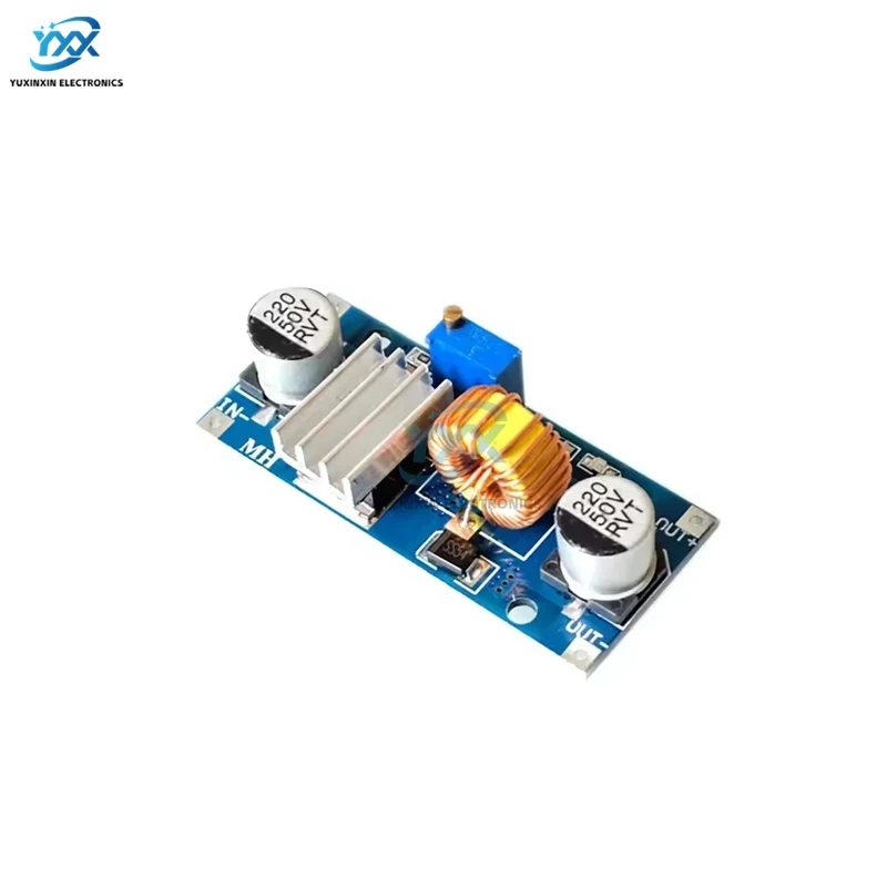 1PCS XL4015 DC-DC Step-Down Adjustable Power Supply Module 5A Lithium Charger 4V-38V 96% Efficiency DC Buck Converter Module