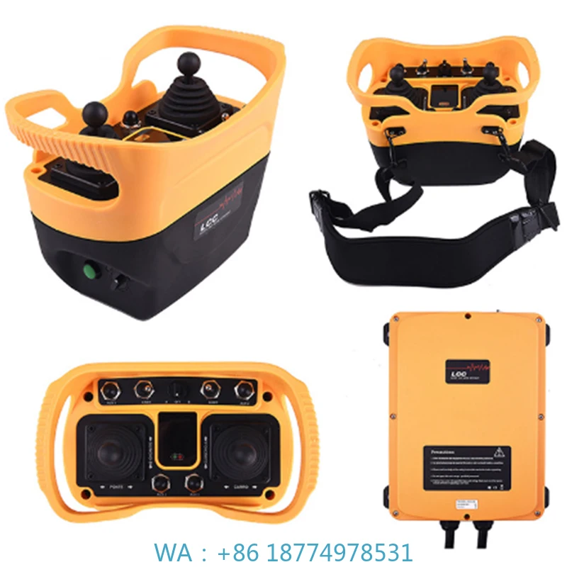 

Receiver Dual Joystick Long Range Radio Remote Control 24V Q5000 Industrial Wireless Remote Control for Gantry Crane