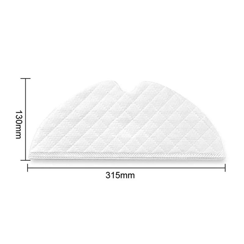 Obrázek 5: 60pcs jednorázové mop látka pro 1C/ 2C/1T / D9 l10pro vacuum čistič náhrada částí rag-a69m