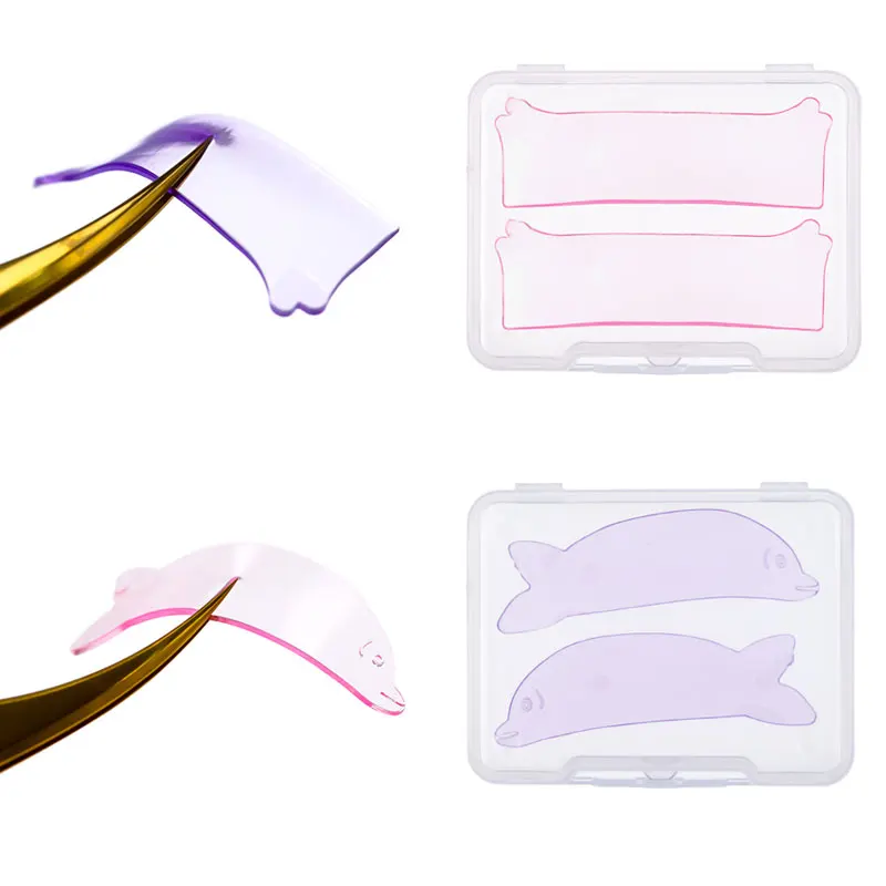 1 Pair 3D Eyelash Curler Accessories Self-Adhesive Lashes Perm Silicone Pads Reusable Lash Lifting Rod Shields Applicator Tools