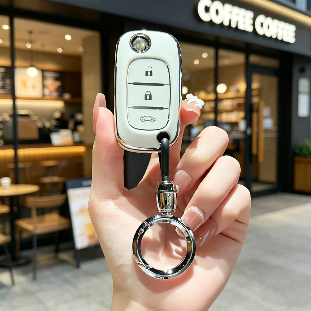 TPU Remote Car Key Case for Renault Clio 3 Kangoo Scenic Master Modus Twingo Megane III Vivaro Movano Traffic 2006-2026 Fob
