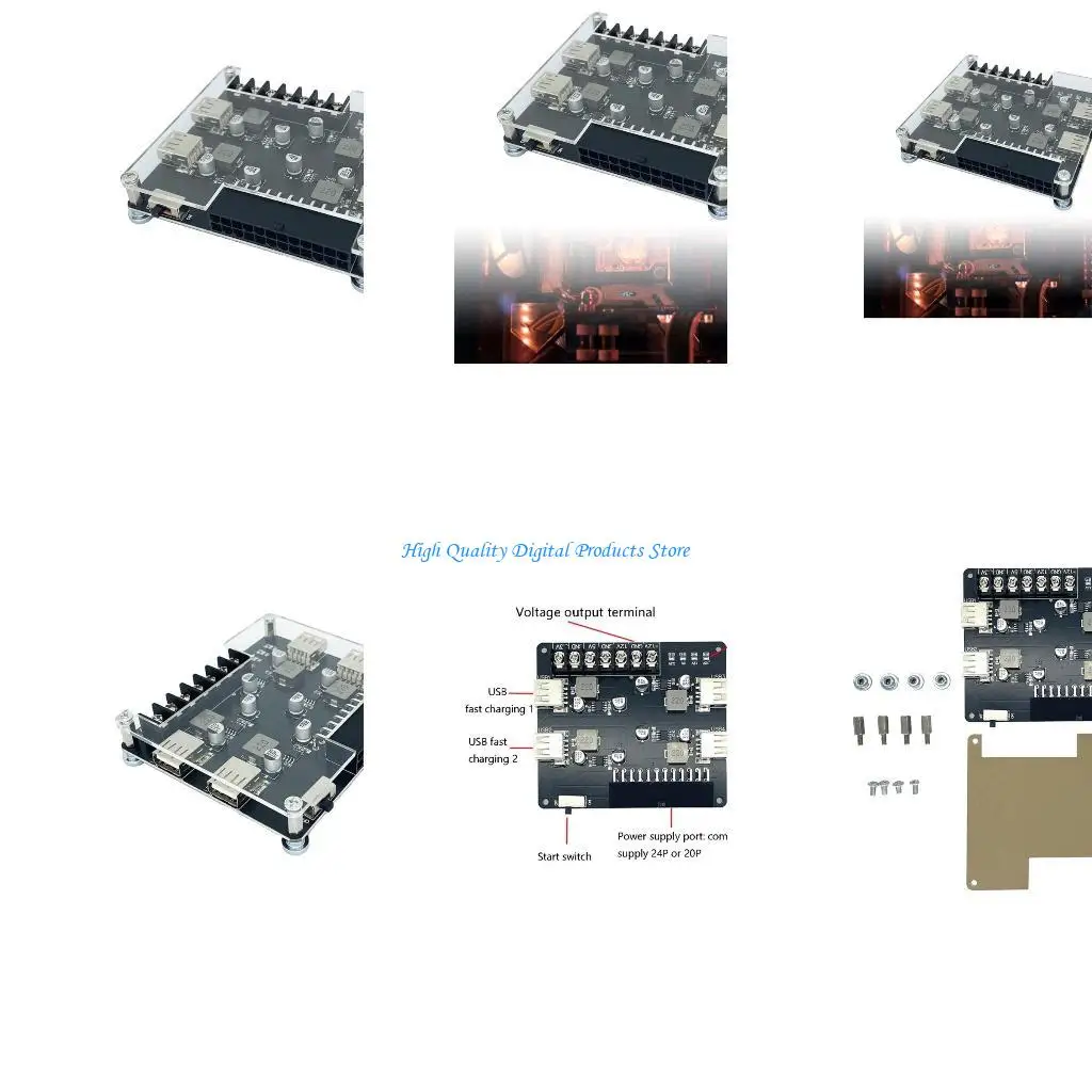 

U2JE Desktop Computer Adapter Adapter Board USB -модуль зарядки телефона