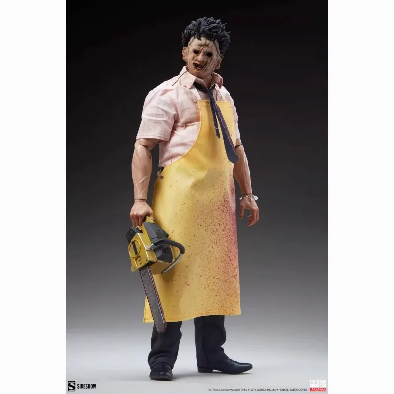 Sideshow-Leatherface 100% Authentic Movie Rick Model, Collection Art Toy, Cadeau de vacances, Original, 100470, 1/6