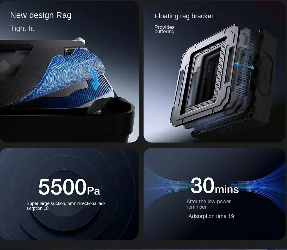 ECOVACS WINBOT W2 pro Automatic Window Cleaning Robot Household Machine Fully Integrated Intelligent Suction for Glass Surfaces