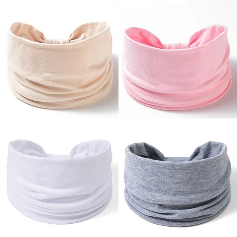 Neues Stirnband für Frauen, dehnbares, breites Haarband, Stirnband für Yoga, Laufen, Sport, Schweißband, Damen und Mädchen, Make-up-Haar-Accessoires – Detail 7