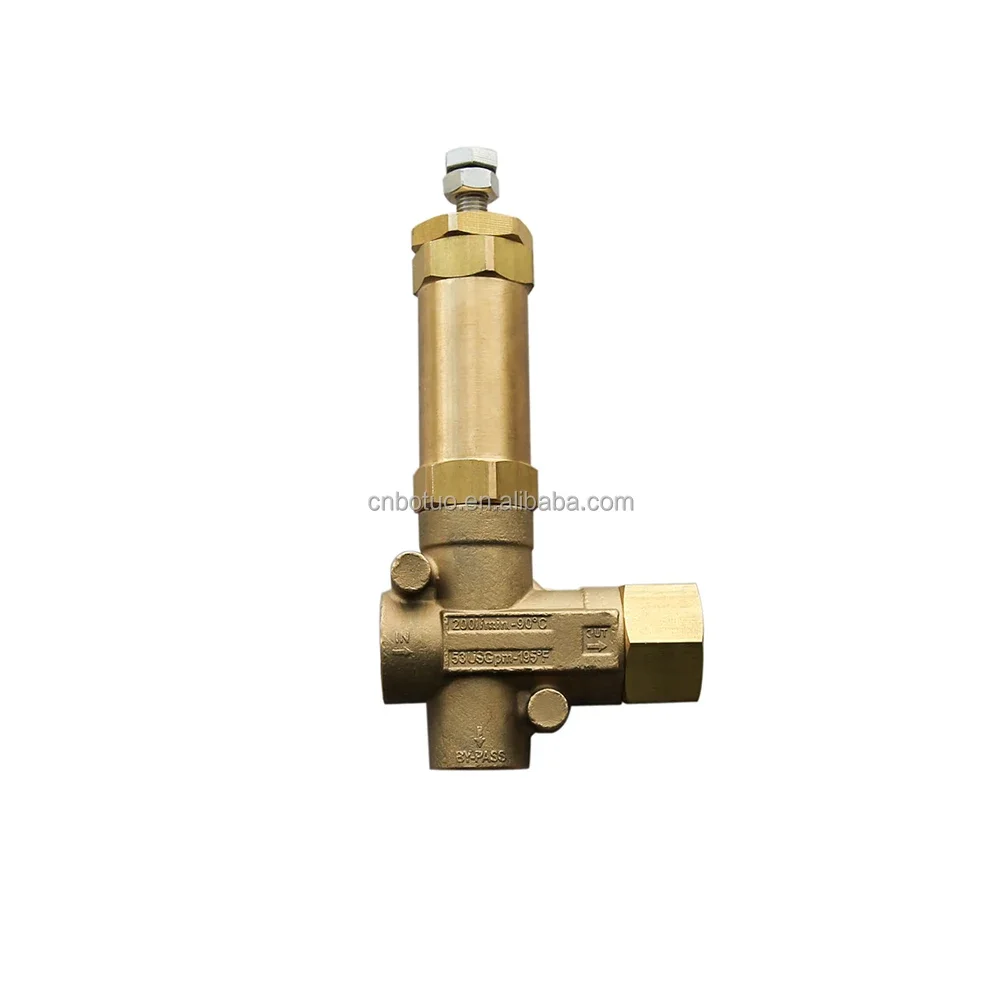 

BT 200lpm 200bar Латунный разгрузочный клапан Редукционные клапаны давления воды для насосов