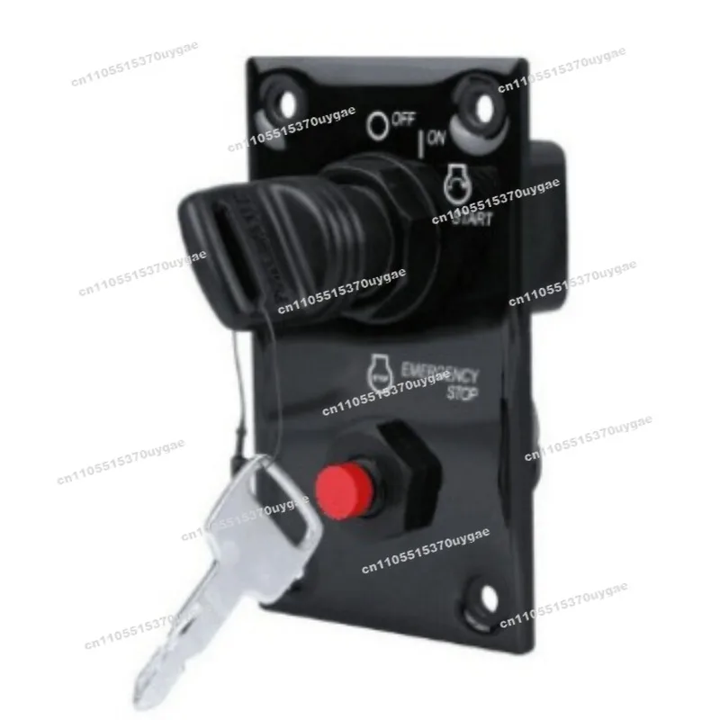 Outboard Ignition Key Panel, Outboard Key Ignition Switch 37100-96J24