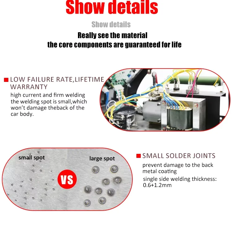 Hot Sale Electric Repair Machine Car Dent Puller Spotter for Car Repairing view 3