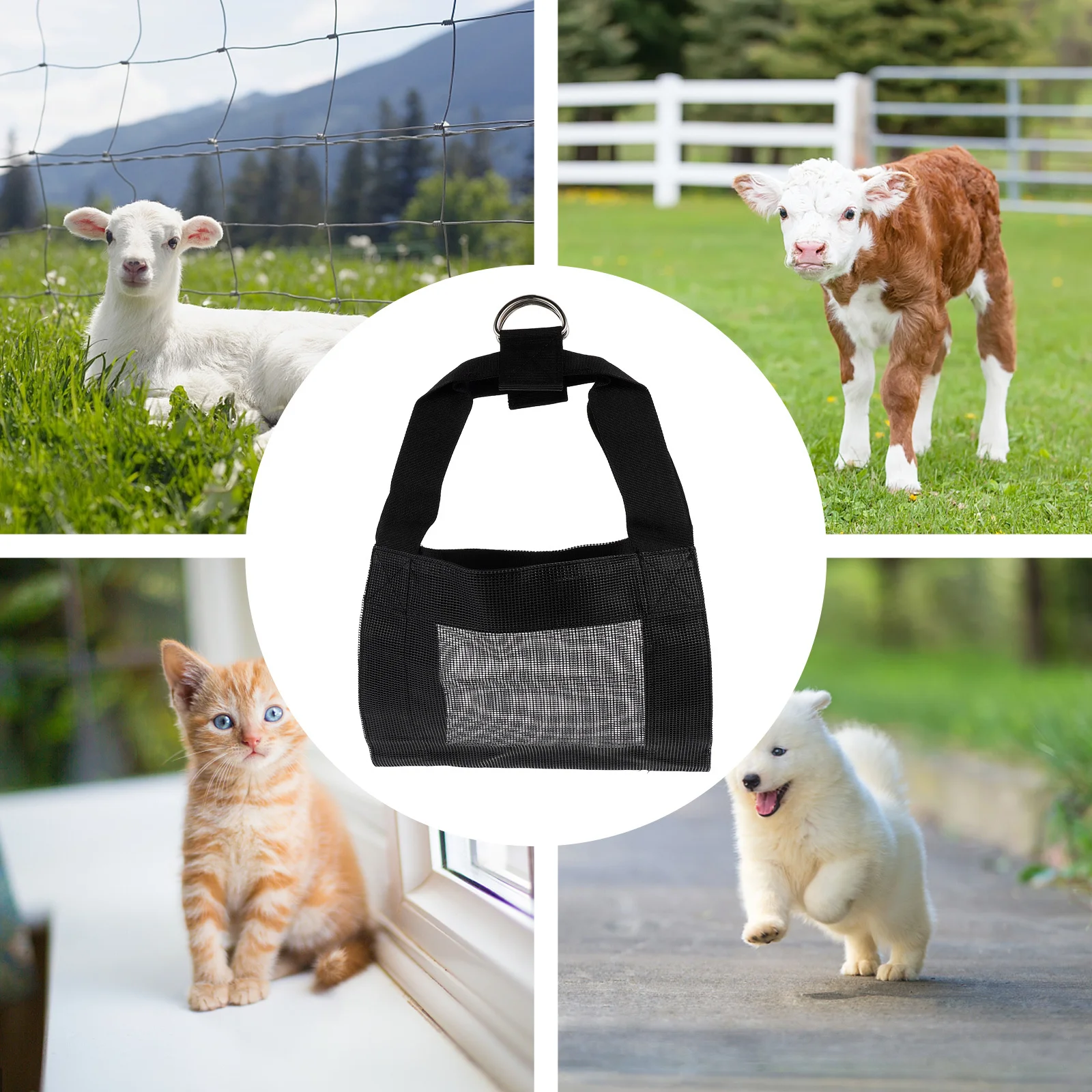 

Livestock Weight Hanging Sling For Small Animals Weighing Newborn Calves Goats Scale Sling Nylon Sturdy