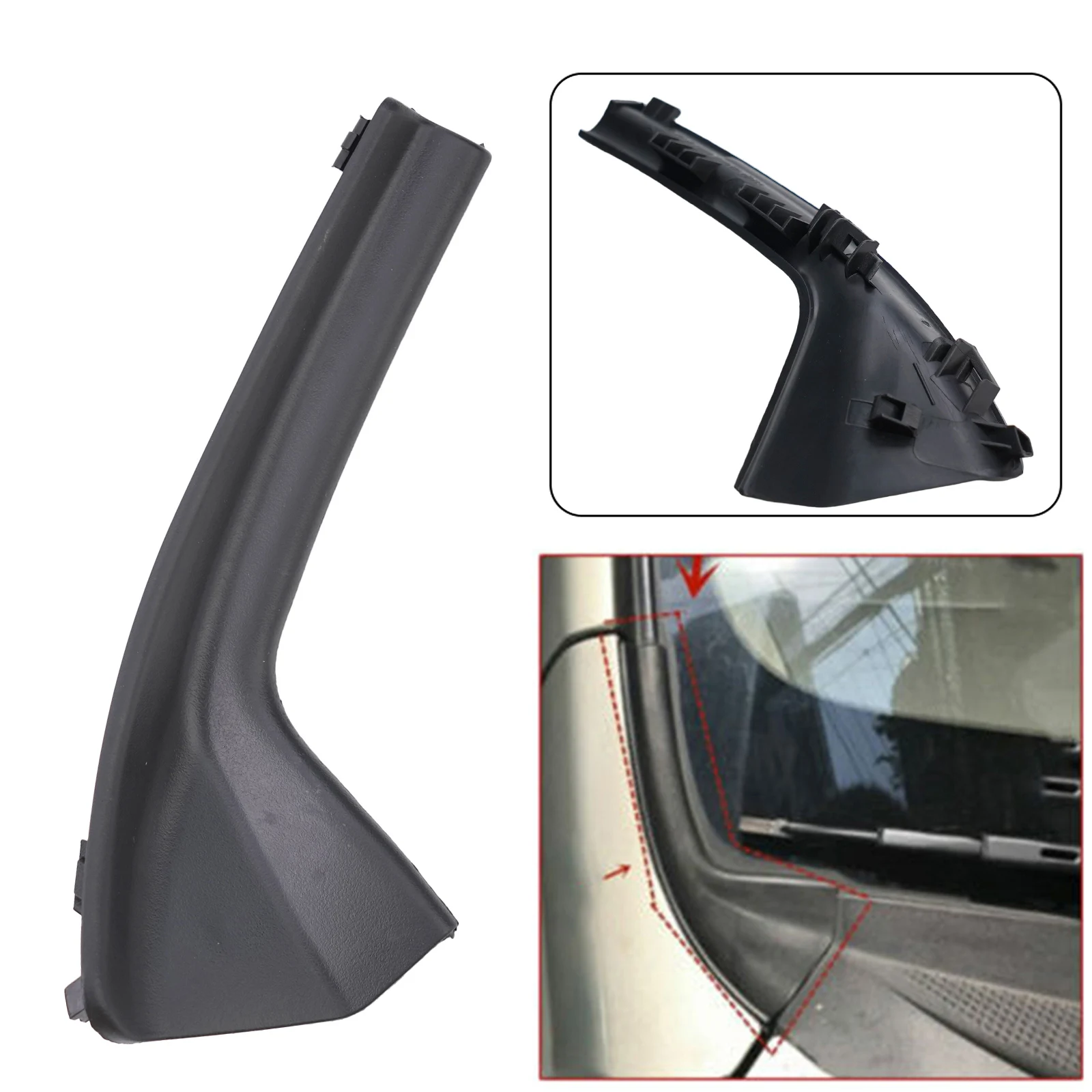 Trim Cover Side Cowl Extension Right For Tiida 2005-2010 66894-ED500 Cowl Extension Trim For Nissan Tiida 2005-2010 High Quality