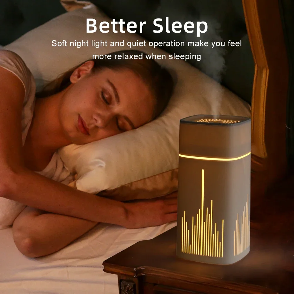 USB Mini Humidifier 1000ml for Baby Bedroom Office Home with Auto Shut-Off Difusor humidificador Air humidifier diffuser Difusor