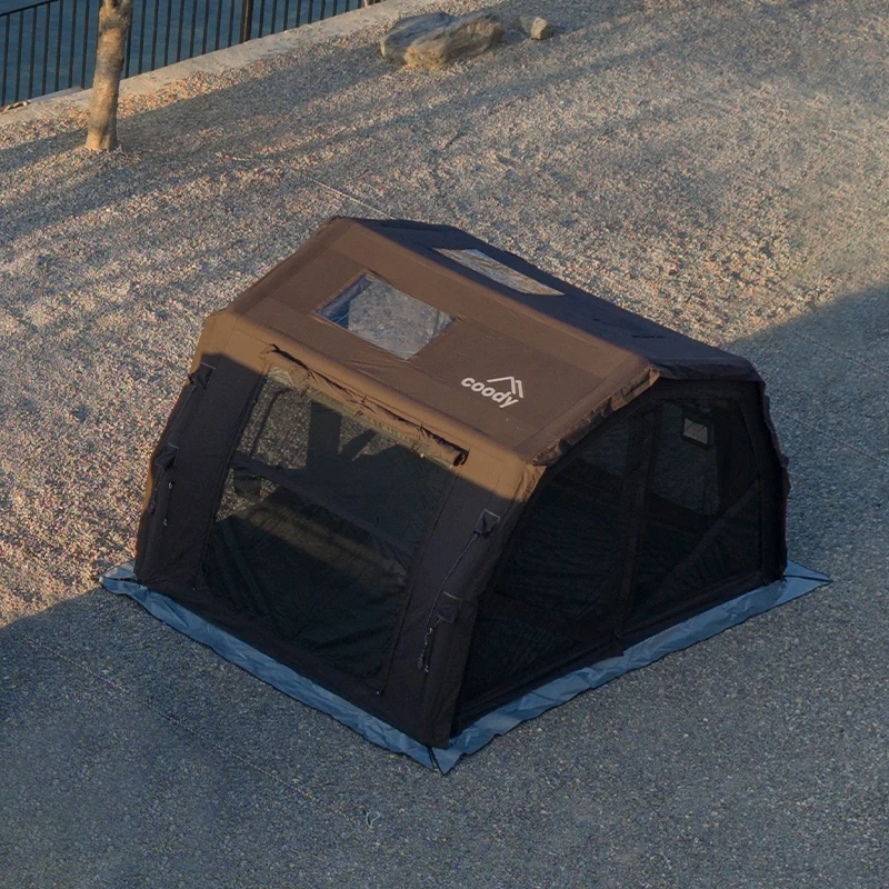 

10.0 Pro Air Tent-Black Outdoor Waterproof Four-season Large High Quality Portable Hiking Folding Inflatable TentATV&UTV