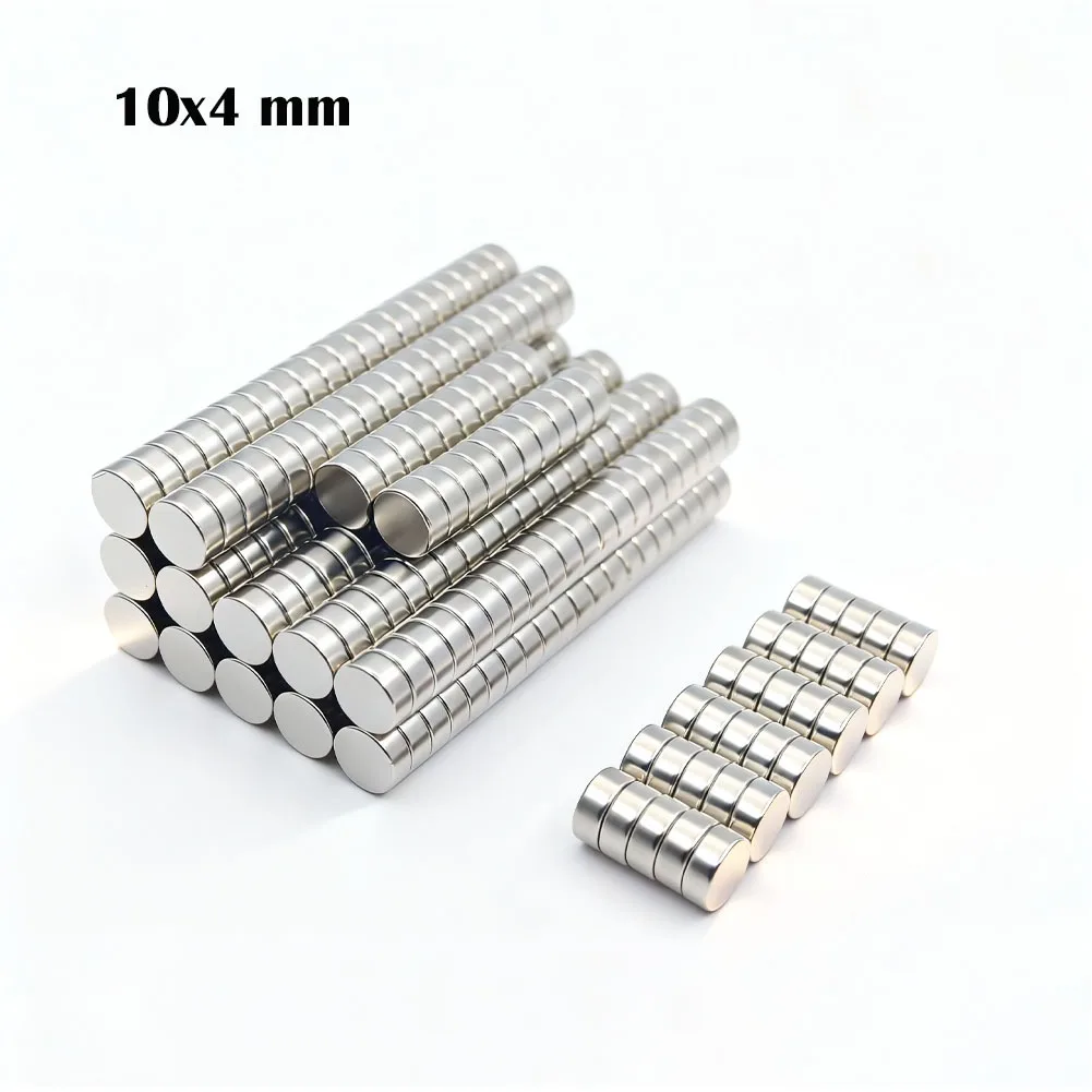 

10x4mm Super Powerful Round Magnet Neodymium Magnet NdfeB N35 Strong Permanent Magnetic imanes Refrigerator Magnet