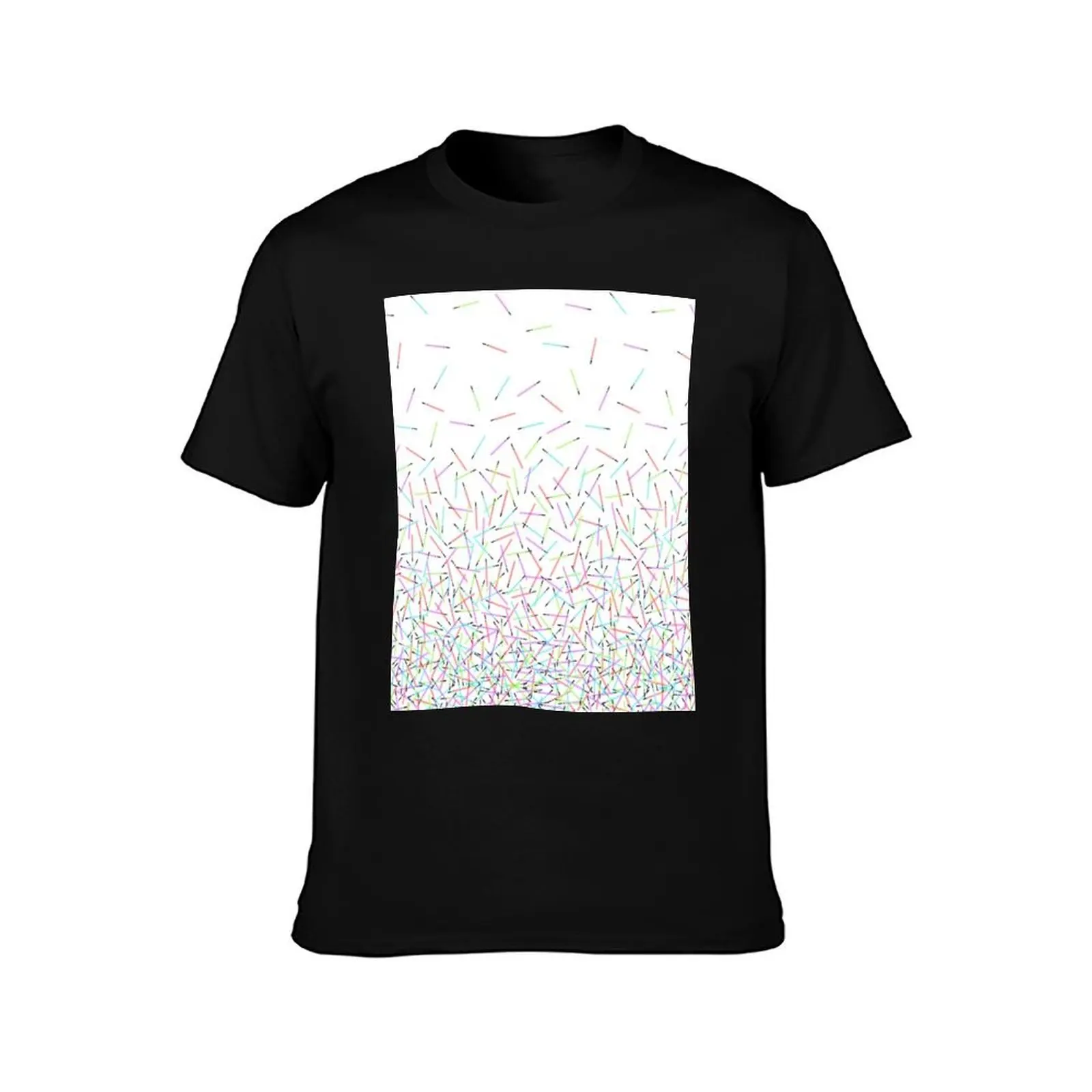 It's Raining Lightsabers T-Shirt Simple Print Design T-Shirt