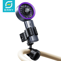 Eary Adjustable Baby Stroller Handheld Fan Holder Clip Universal Stand Turn to Clip-on Mini Portable Baby Strollers Accessories