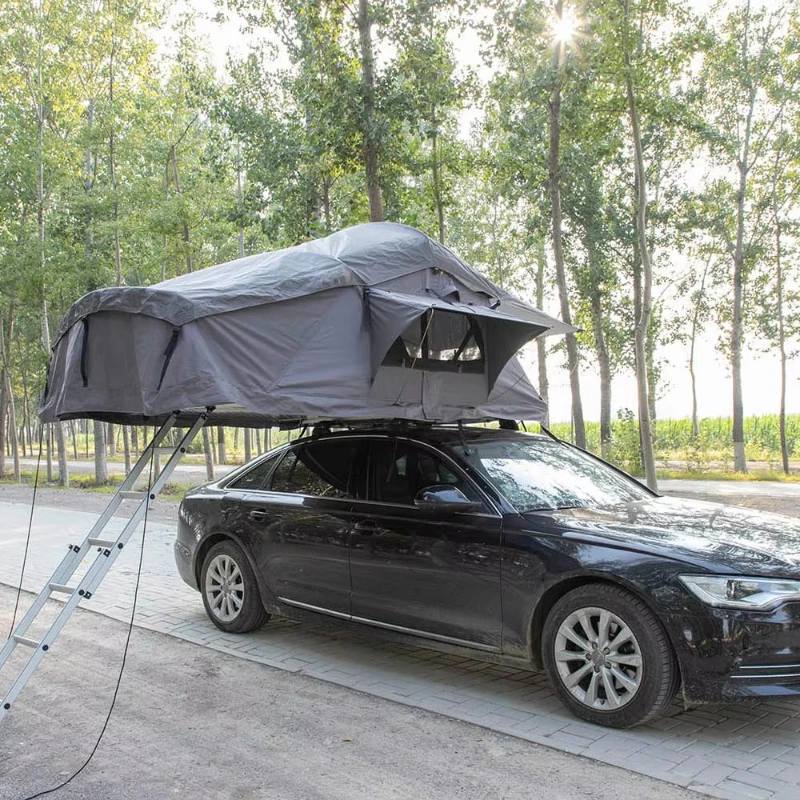 

4-Person camping pop-up smart car used roof tent