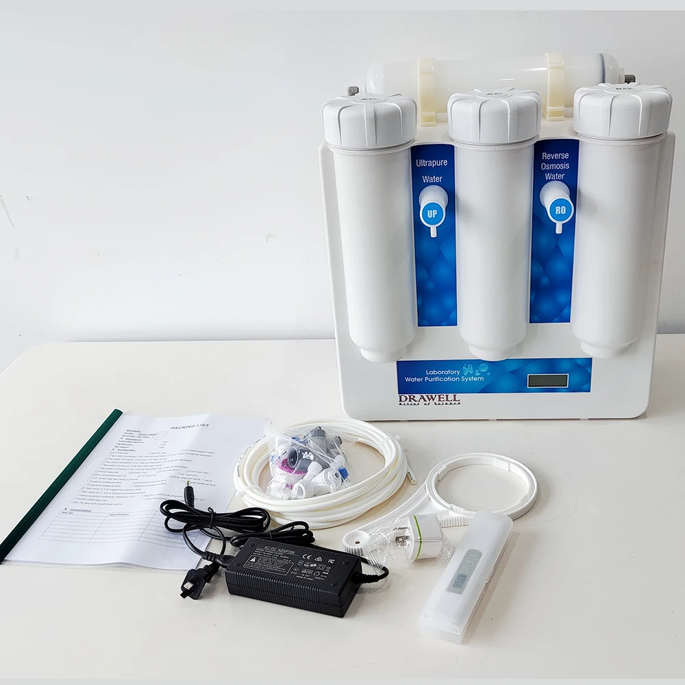Smart-S30UF Drawell Ultrapure Water Purifier 30L Eliminating Endotoxin Ultrapure Water System
