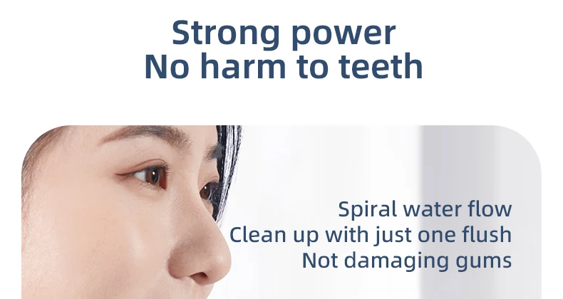 Electric Portable Toothbrush with Water Toothbrush for Cleaning Teeth, Household Water Floss Toothbrush for Cleaning Teeth
