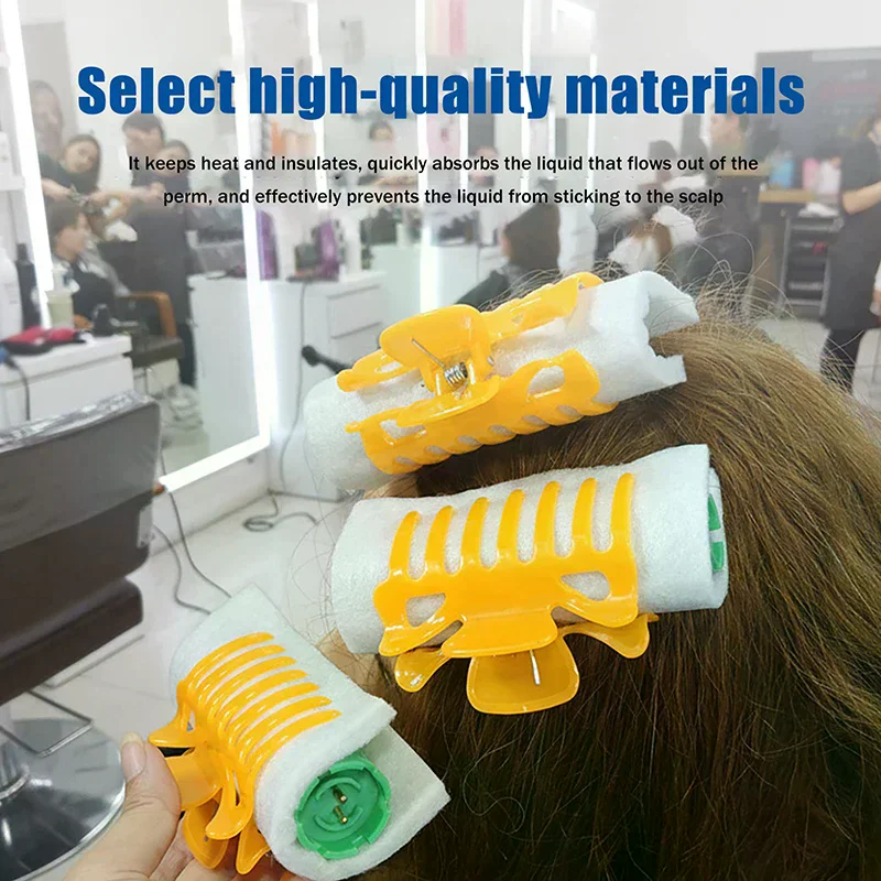 14/25 قطعة صالون تجعيد الشعر لوحة قطن الحلاق بيرم الشعر قضيب التصحيح الضفيرة موجة تجعيد ارتفاع درجة الحرارة ملحق أدوات التصميم