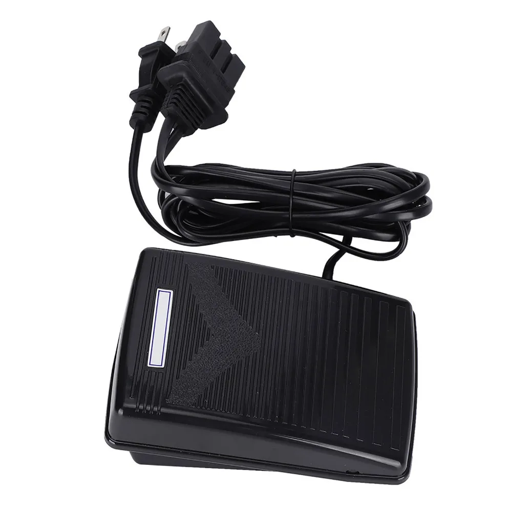 

Variable Speed Control Sewing Machine Pedal Switch MultiFunctional Domestic Foot Control Pedal Black Pedal Switch Controller