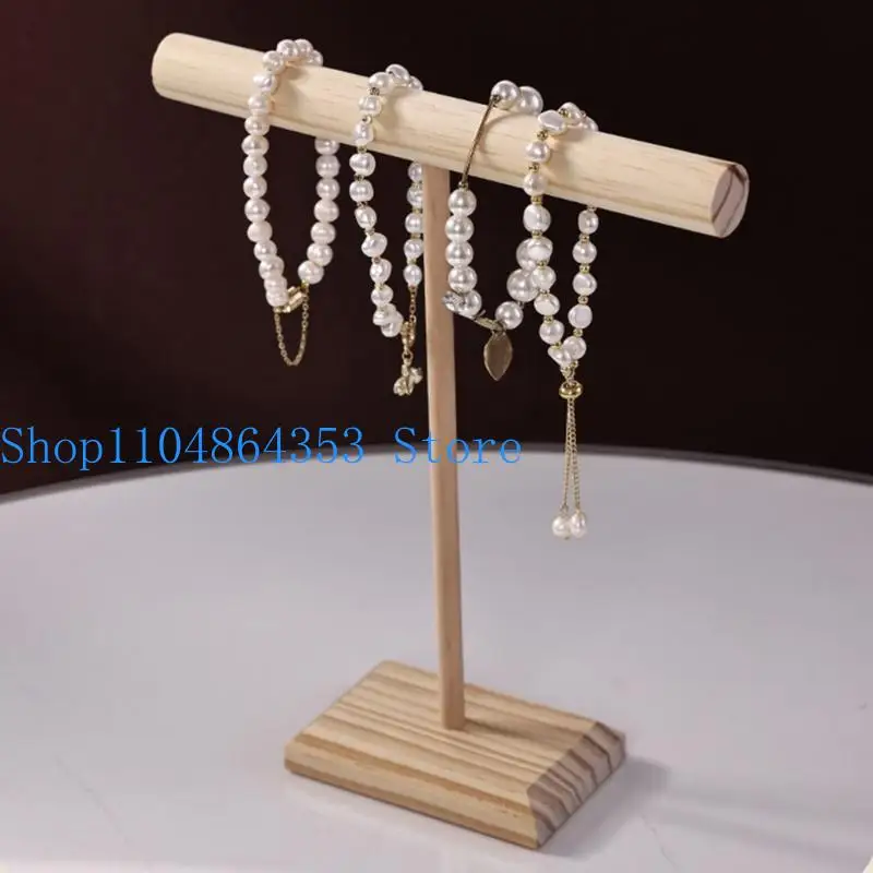 

652F универсальная деревянная стойка для хранения ювелирных изделий для браслетов и браслетов, витрина, витрина, ожерелье, для