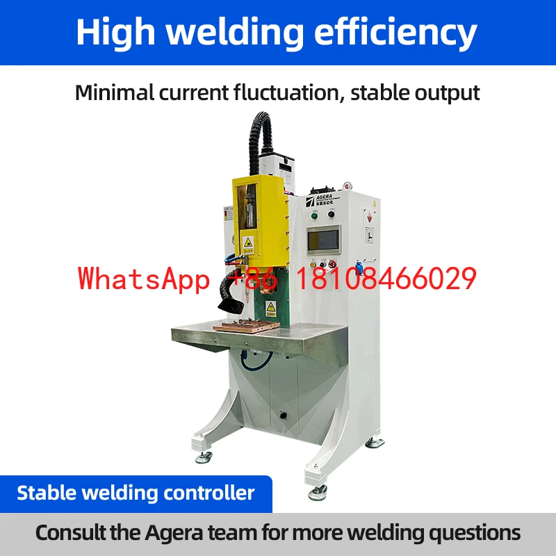 Agera 75kva 100kva Dc Resistance Electric VC Spot Welder Machine for Copper