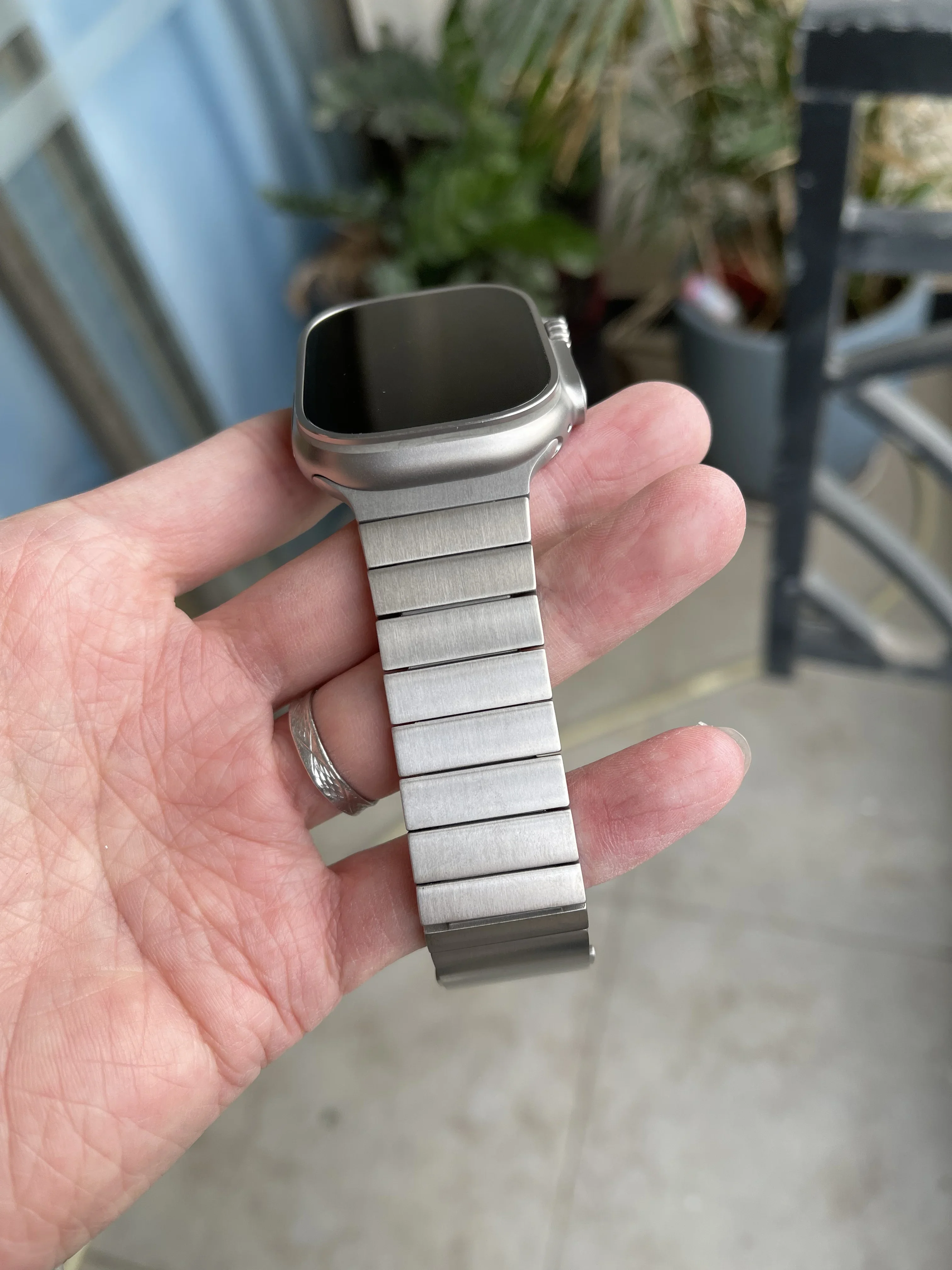 Titanium Strap for Apple Watch Ultra 49mm Band 44mm 42mm 45mm 55g Quick Release Bracelet Watchband for iWatch 8 7 6 SE 5 4 3 2