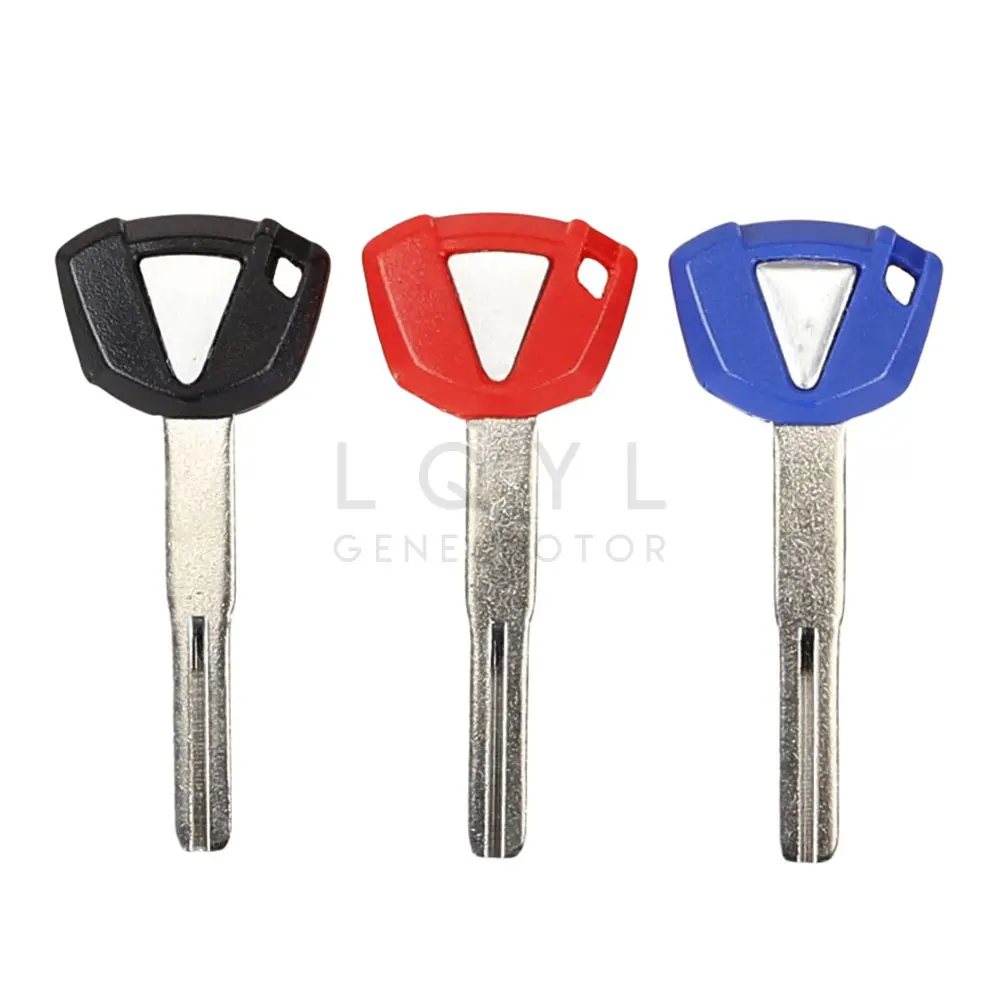 3Pcs New Blank Key Motorcycle Replace Uncut Keys For Kawasaki Ninja 400 636 650 Z900 Z800 2020 2021 2022 2023 Ninja400 ZX-6R 10R